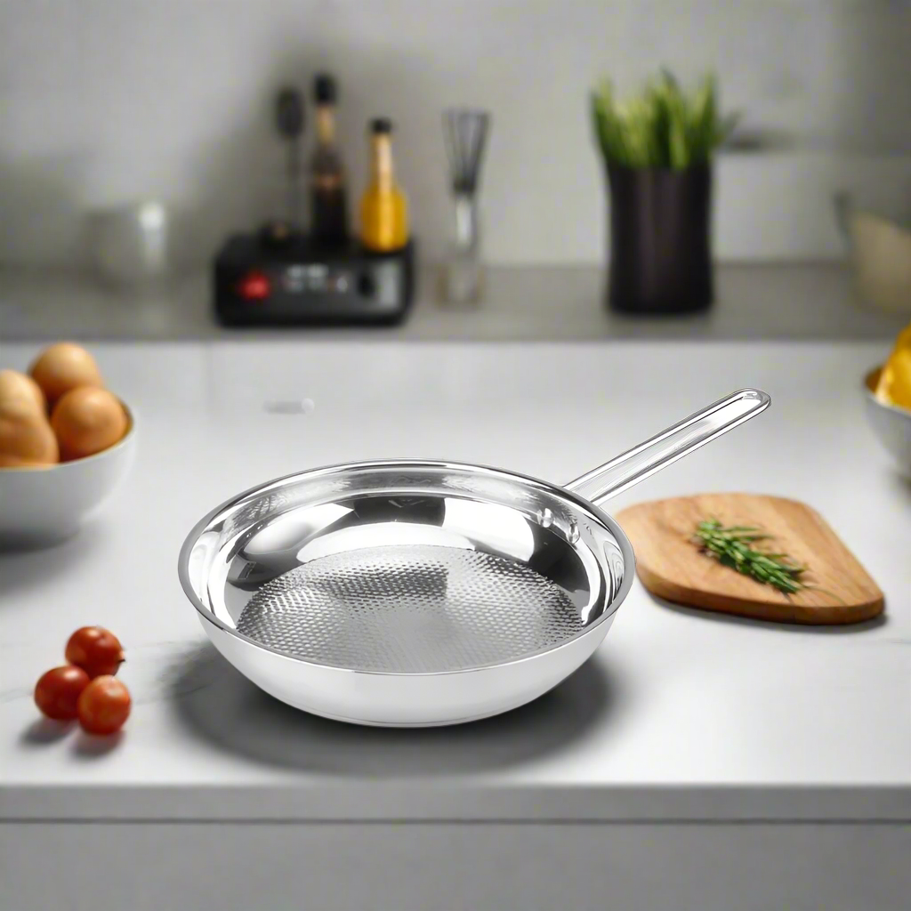 Decakila 3.4L Stainless Steel Frying Pan - KMEP046M