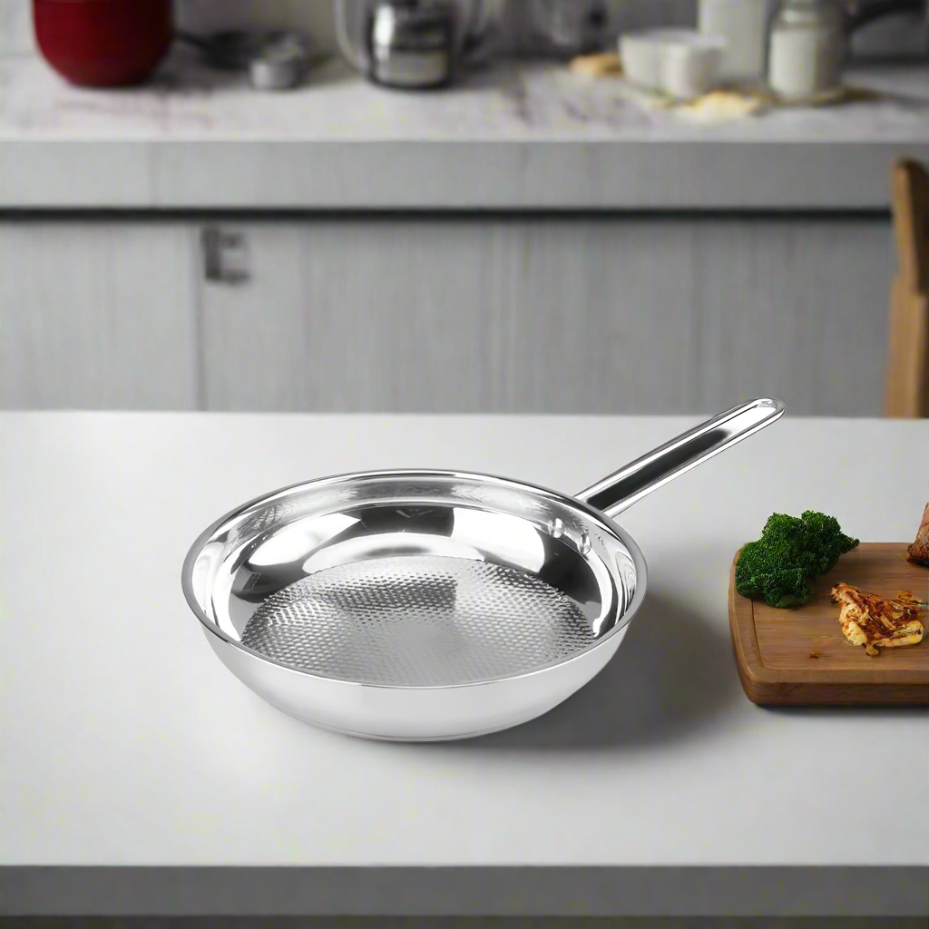 Decakila 3.4L Stainless Steel Frying Pan - KMEP046M