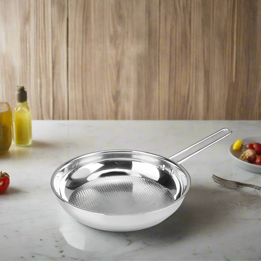 Decakila 1.6L Stainless Steel Frying Pan - KMEP044M