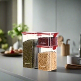 Decakila 3 Pieces Set of Sealed Food Container - KMTT125W