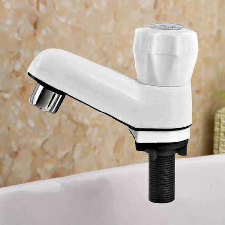 Bathroom Plastic Single Cold Basin Faucet Mixer