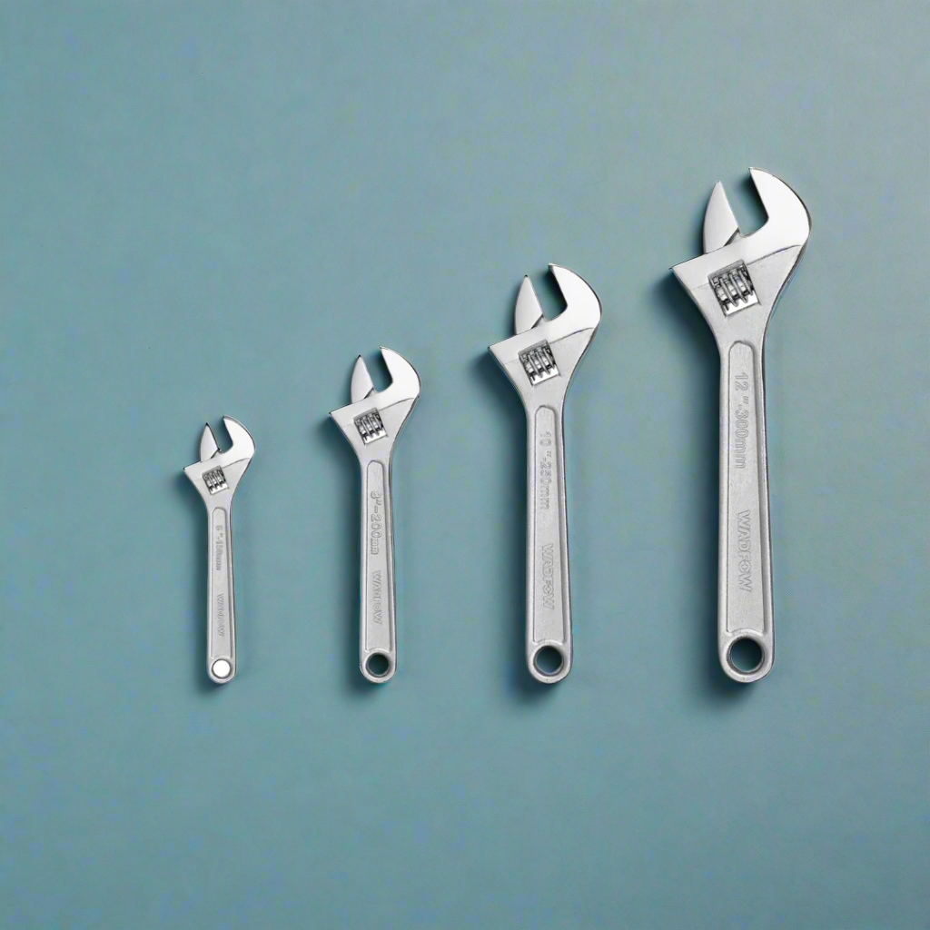 Wadfow 4 Pieces Adjustable Wrench Set - WAW174K