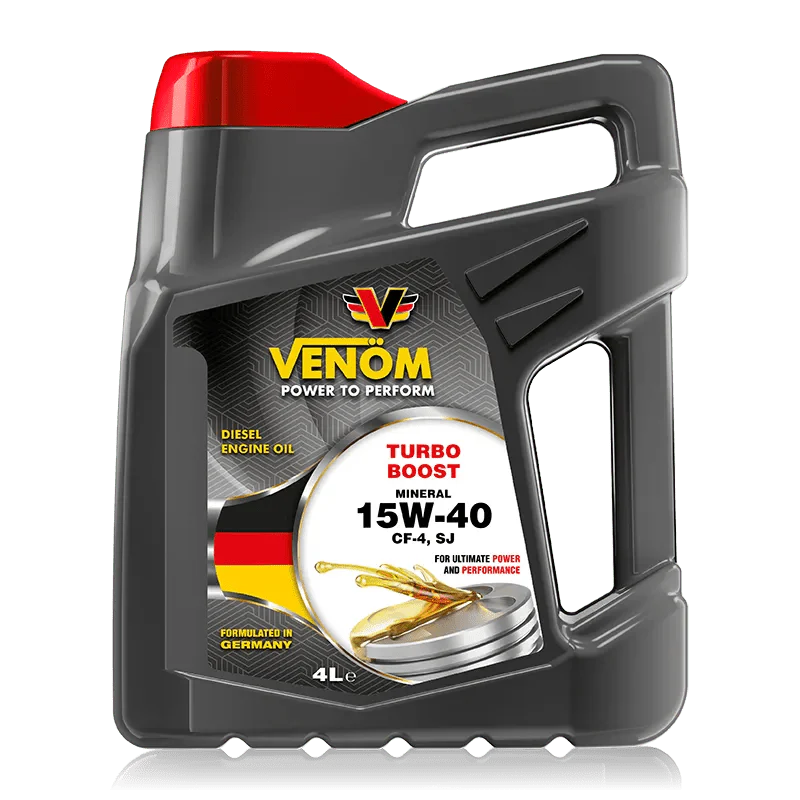 Venom Turbo Boost Mineral Engine Oil 208L - SAE 15W-40 Auto Supply Master