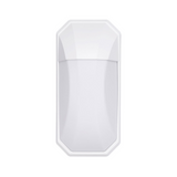 White Plastic LED Wall Light - 24W