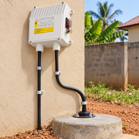 Comet Single-Phase Submersible Pump Control Box DYM-S Series | 1HP - 3HP