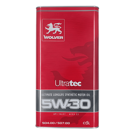 Wolver Ultratec C3 5W30 Motor Oil - 5L Auto SupplyMaster