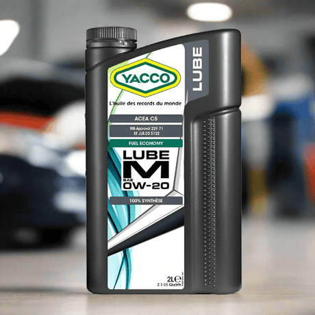 Yacco 100% Synthetic Engine Oil 2L - LUBE M SAE 0W20 Auto Supply Master