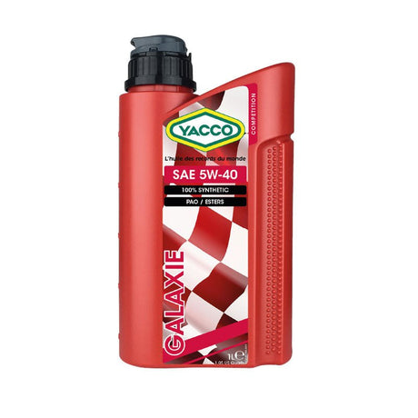 Yacco 100% Synthetic Racing Engine Oil 1L - GALAXIE SAE 5W40 Auto Supply Master
