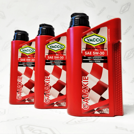 Yacco 100% Synthetic Racing Engine Oil 1L - GALAXIE SAE 5W30 Auto Supply Master