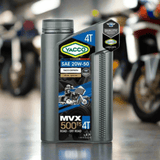 Yacco Synthetic 4-stroke Motorcycle Engine Oil 1L - MVX 500 TS 4T SAE 20W50 Auto Supply Master