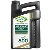 Yacco VX Premium Synthetic Engine Oil 1L/5L - VX 500 SAE 10W40 Auto Supply Master