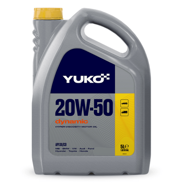 Yuko Dynamic 20W 50 - 5L Auto SupplyMaster