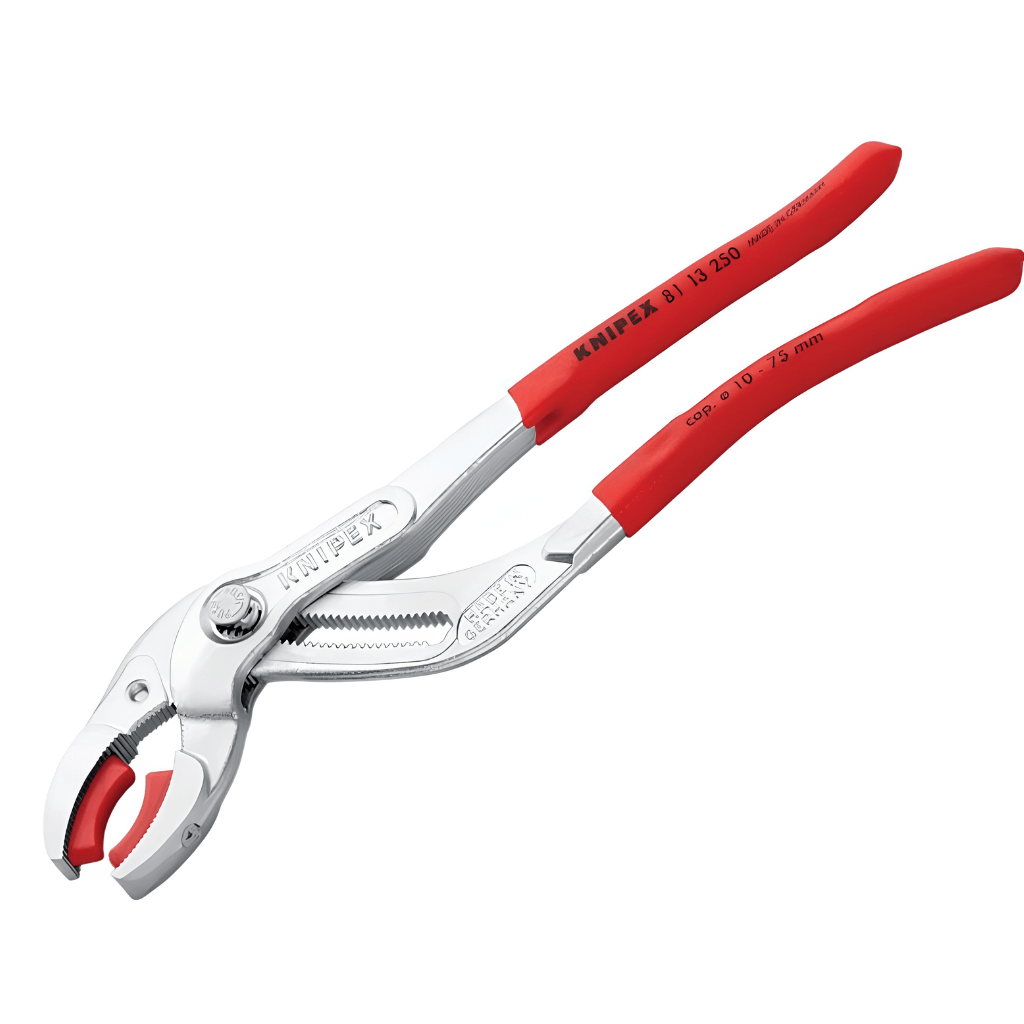 Knipex 230mm Pipe Pliers for Plastic Pipe With 60mm Opening - K-8113230