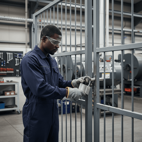 Abloy Padlocks & Accessories Abloy High-Security Steel Padlock with 50mm Shackle Clearance - PL350T/50