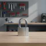 Abloy Padlocks & Accessories Abloy High-Security Steel Padlock with 50mm Shackle Clearance - PL350T/50