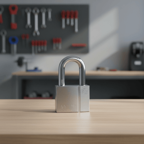 Abloy Padlocks & Accessories Abloy High-Security Steel Padlock with 50mm Shackle Clearance - PL350T/50