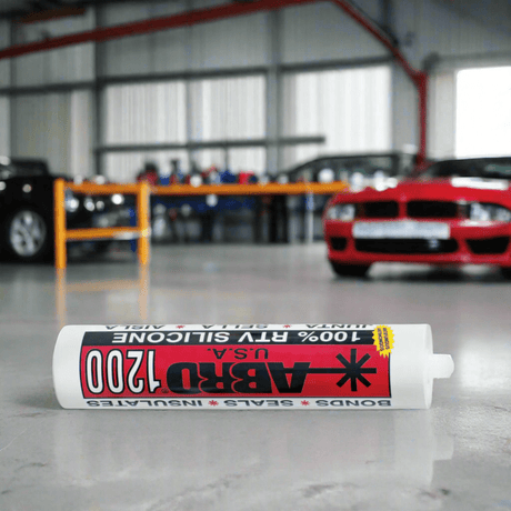 Abro Lubricants & Greases Abro 1200 RTV Silicone Sealant - SS-1200-WHT