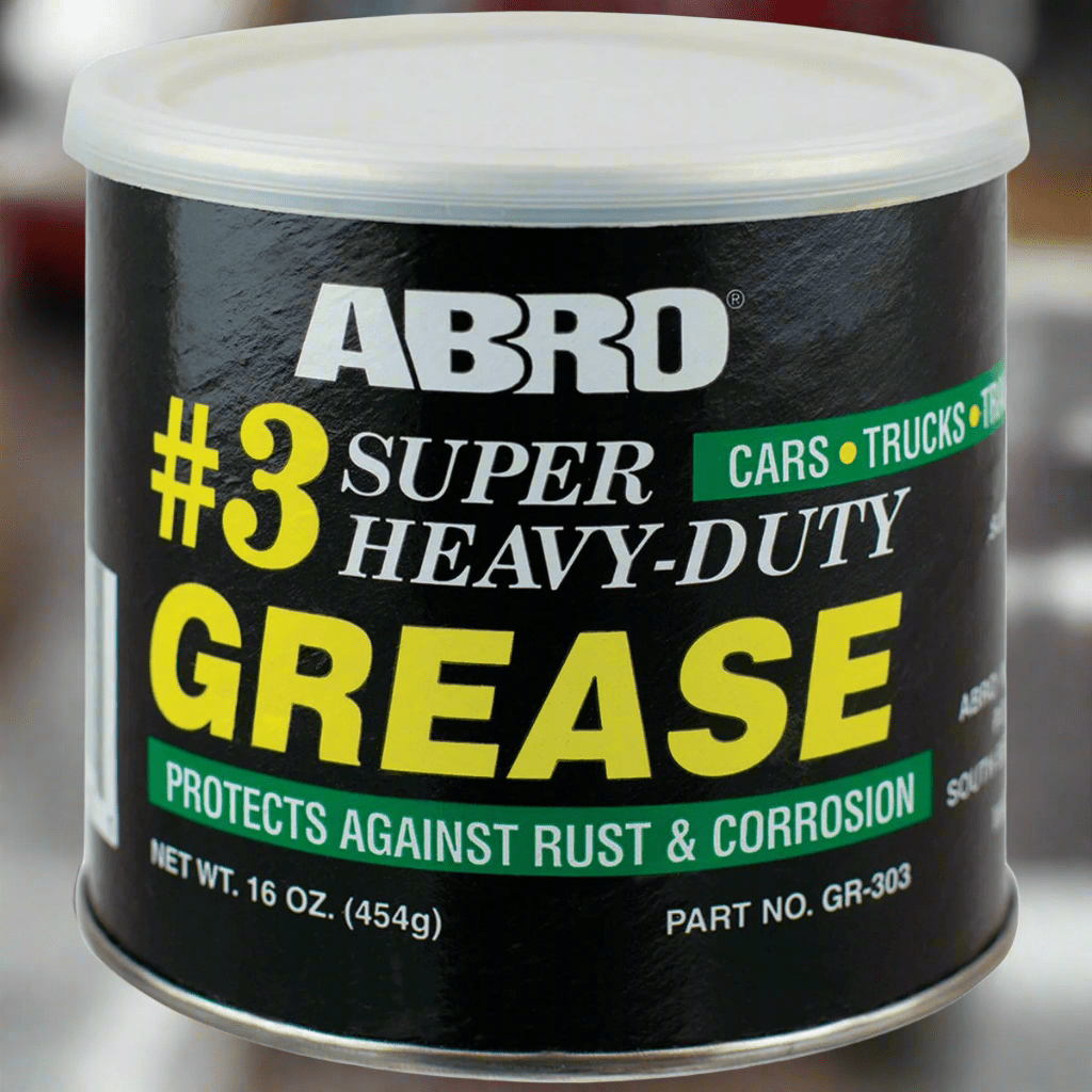 Abro Lubricants & Greases Abro #3 Super Heavy Duty Grease 454g - GR-303-AM