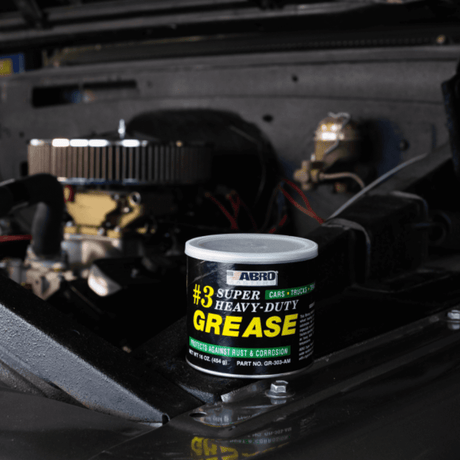Abro Lubricants & Greases Abro #3 Super Heavy Duty Grease 454g - GR-303-AM