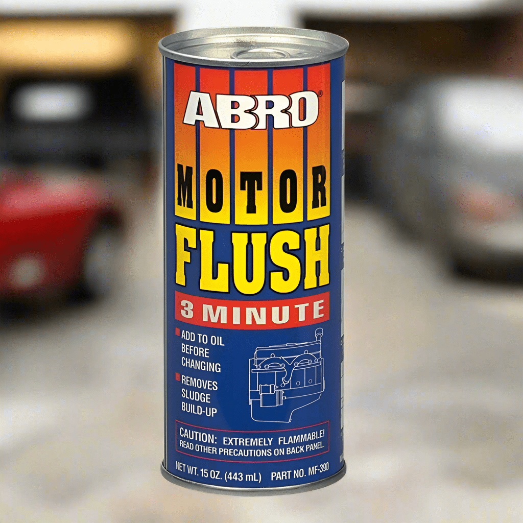 Abro Engine Oils & Vehicle Fluids ABRO Engine Oil Motor Flush to Remove Sludge & Deposits in All Petrol & Diesel Car SUV 443 ml - MF-390-443