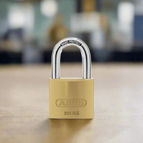 ABUS Padlocks & Accessories ABUS 45mm Brass Padlock - 289/45