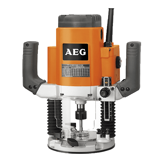AEG 66mm Electric Plunge Router 2050W - OF2050E | Supply Master Accra ...