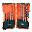 AEG Drill Bits AEG 8 Pieces SDS Drill Bit Set - 4932352236