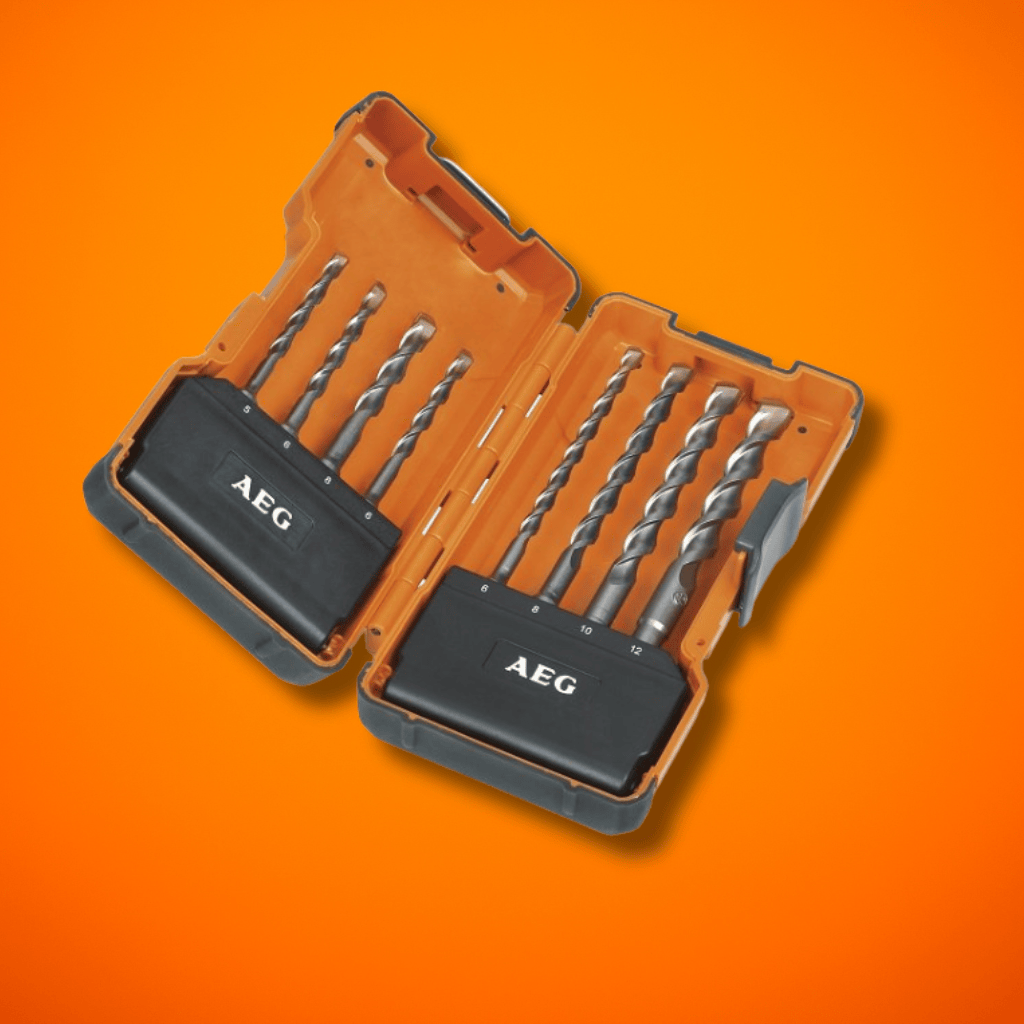 AEG Drill Bits AEG 8 Pieces SDS Drill Bit Set (5-12mm) - 4932352236