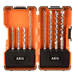 AEG Drill Bits AEG 8 Pieces SDS Drill Bit Set (5-12mm) - 4932352236