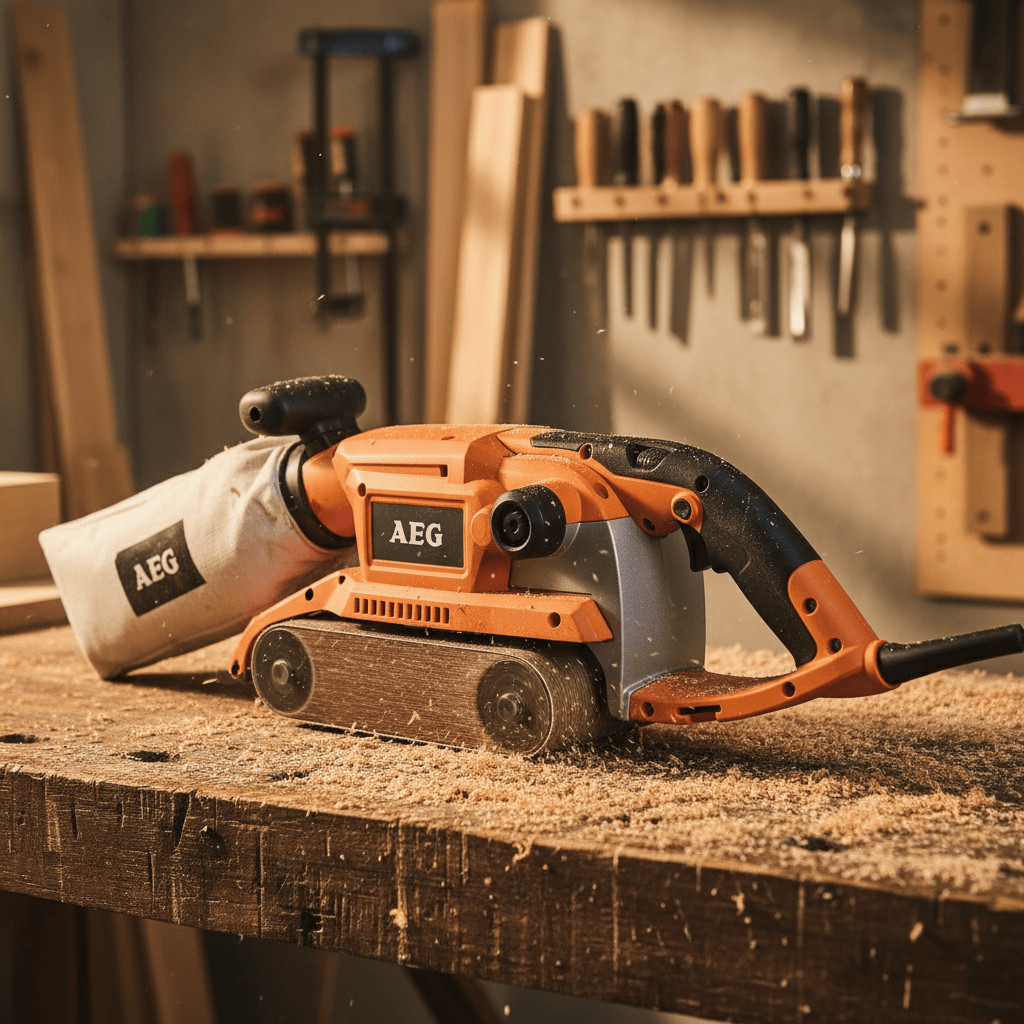 AEG Planer & Joiner AEG Belt Sander 1010W - HBS1000E