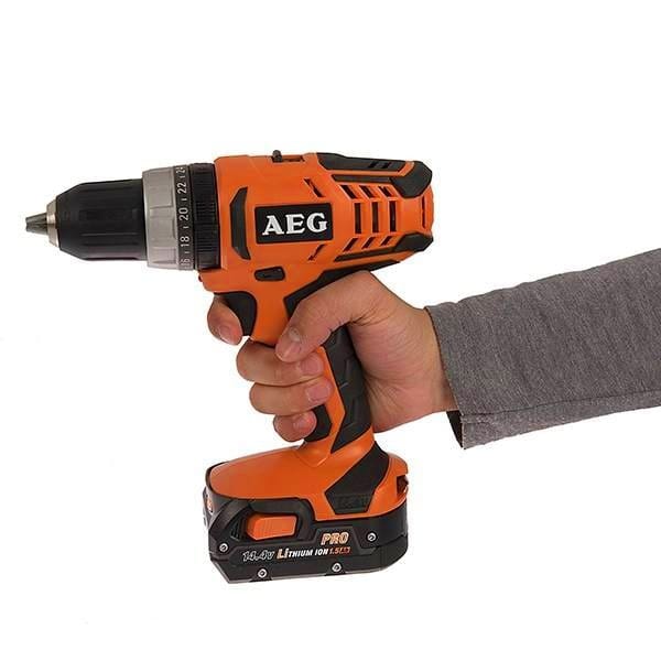 AEG Drill AEG Lithium-Ion Cordless Drill 14.4V 1.5AH - BSB14G2LI-152C