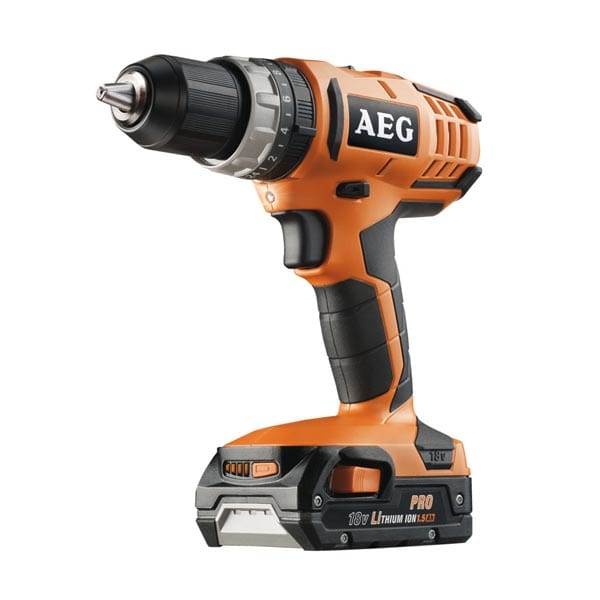 AEG Drill AEG Lithium-Ion Cordless Hammer Impact Drill 18V 1.5AH - BSB18G2LI-152C