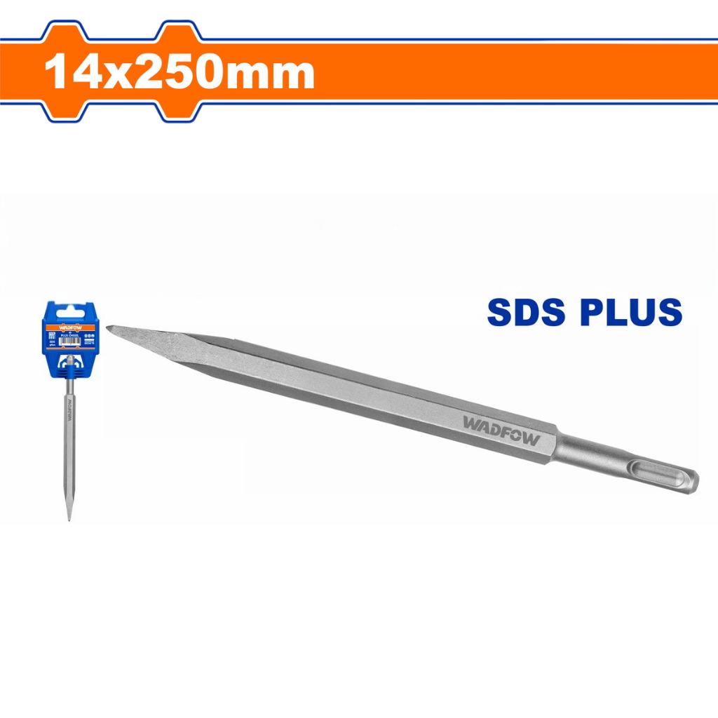 Wadfow SDS Plus Pointed  Chisel 14x250mm - WGZ1201