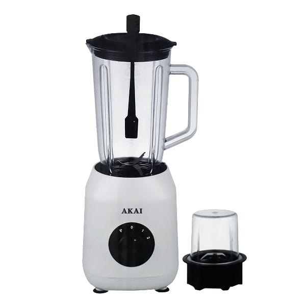 Akai Electric Kettle Akai 1.0L Black/White Blender With Mill 300W - BD056A-T25