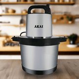 Akai Electric Kettle Akai 6.0L Black Stainless Steel Fufu Maker 1500W - MG003A-6L