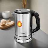 Akai Electric Kettle Akai Cordless Stainless Steel Electric Kettle 1.8L 1800W - EK030A-1829