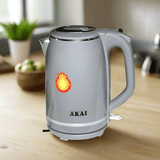 Akai Electric Kettle Akai Grey Cordless Electric Kettle 1.8L 1800W - EK029A-18GE
