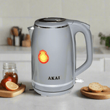 Akai Electric Kettle Akai Grey Cordless Electric Kettle 1.8L 1800W - EK029A-18GE