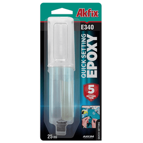 Akfix Adhesive & Glue Akfix Quick Setting Epoxy Adhesive - E340