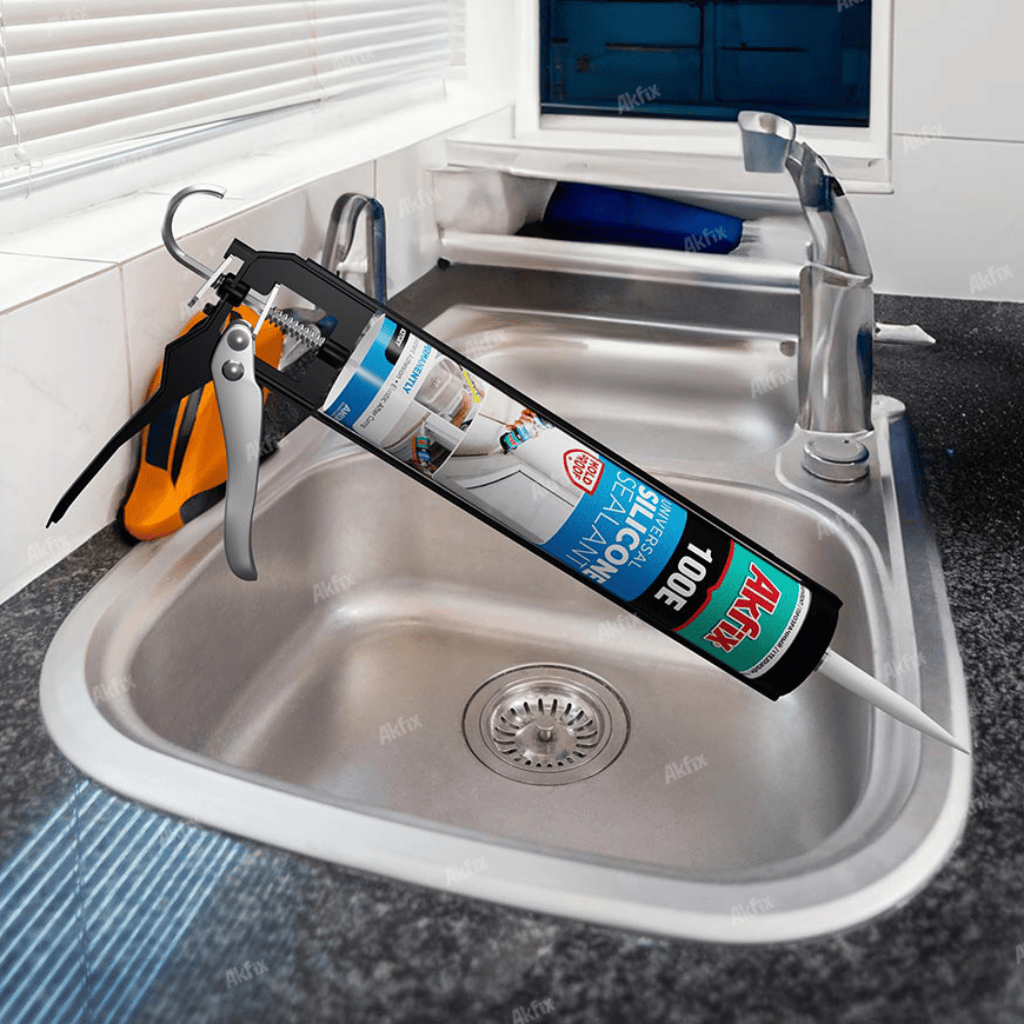 Akfix Caulk & Sealants Akfix Universal Silicone Sealant - 100E