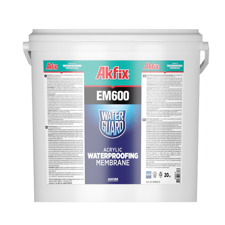 Akfix Caulk & Sealants Akfix Waterguard Acrylic Waterproofing Membrane - EM600