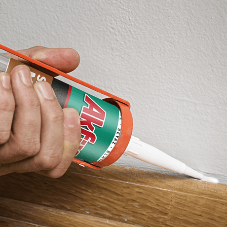 Akfix Caulk & Sealants Akfix White Siliconized Acrylic Sealant 310ml - AS606W