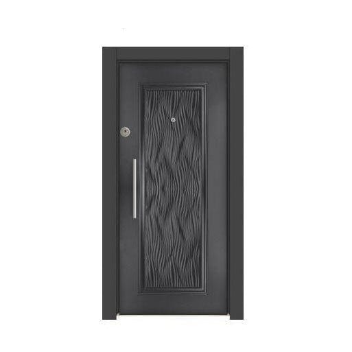 Al Hakayum Enterprise Security Doors Turkish Luxury Steel Surface Exterior Security Door - CK-21