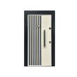 Al Hakayum Enterprise Security Doors Turkish Stainless Steel Exterior Security Door - CK-4