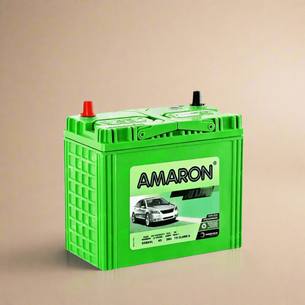 Amaron Automotive Batteries Amaron 13 Plate Hi-Life Car Battery 45AH - SMF 55B24L