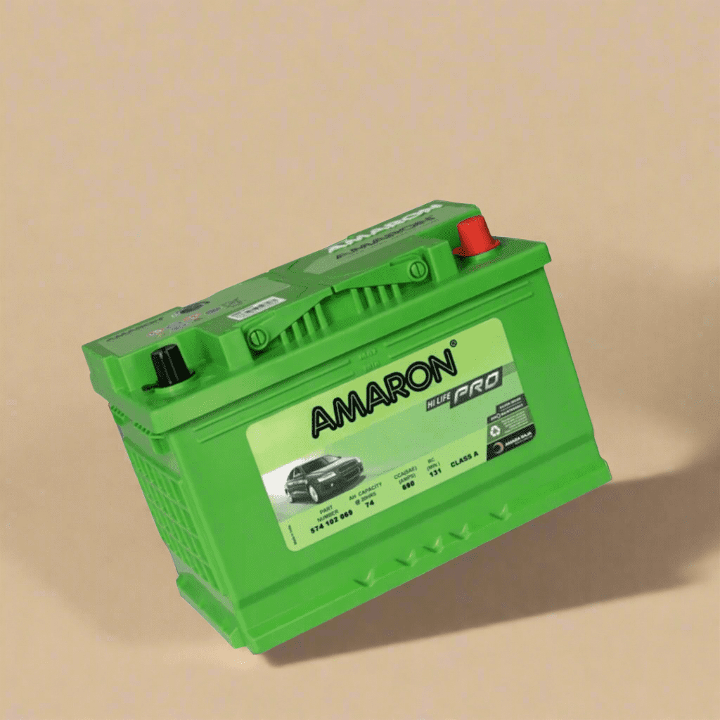 Amaron Automotive Batteries Amaron 15 Plate Hi-Life Pro Car Battery 74AH - DIN74 / 574102069