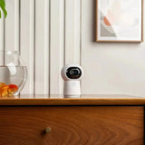 Aqara Smart Home Aqara 2K Security Indoor Camera Hub G3, AI Facial and Gesture Recognition, Infrared Remote Control, 360° Viewing Angle via Pan and Tilt