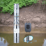 AquaPro Submersible Pumps AquaPro Submersible Solar Pump with Control Panel 2HP 1500W - 4DSS6/135-D110/1500