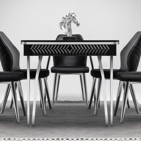 Arte Dining Room Furniture Arte 6-Seater Dining Room Set