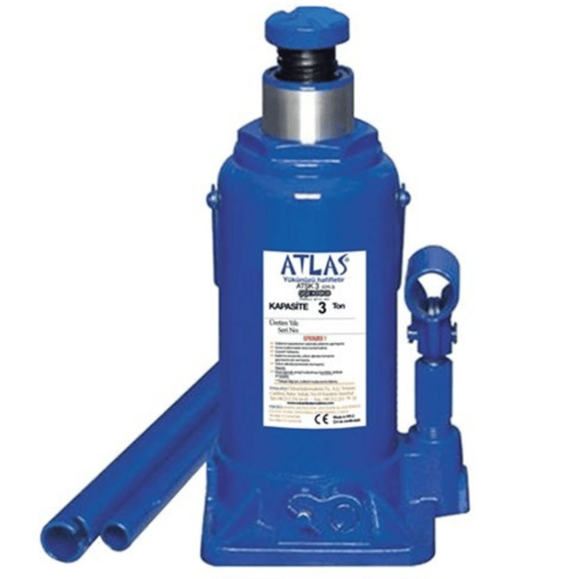 Atlas Towing and Lifting Atlas Bottle Jack 3 Ton - ATLAS-BJ-3